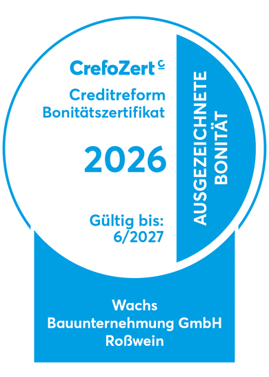 Zertifikat CrefoZert - Bonitätszertifikat 2026